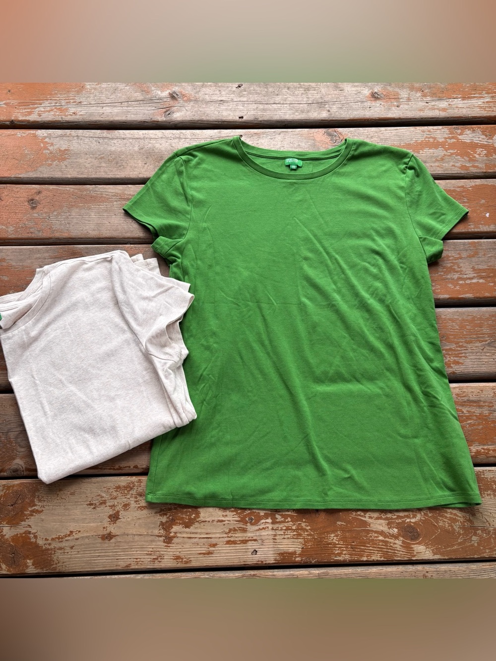 United Colors of Benetton Short Sleeve Basic Tees - Size XXL - Set of 2